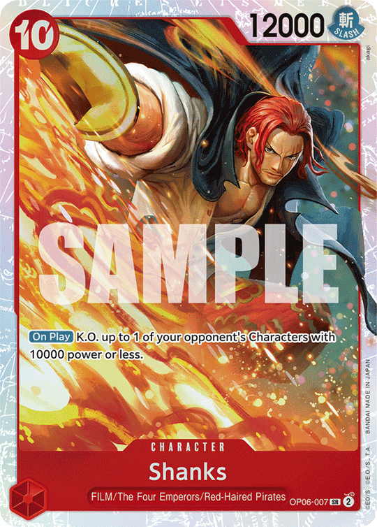 OP06-007, SR, Shanks