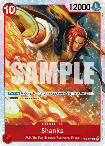 OP06-007, SR, Shanks (PRB02)