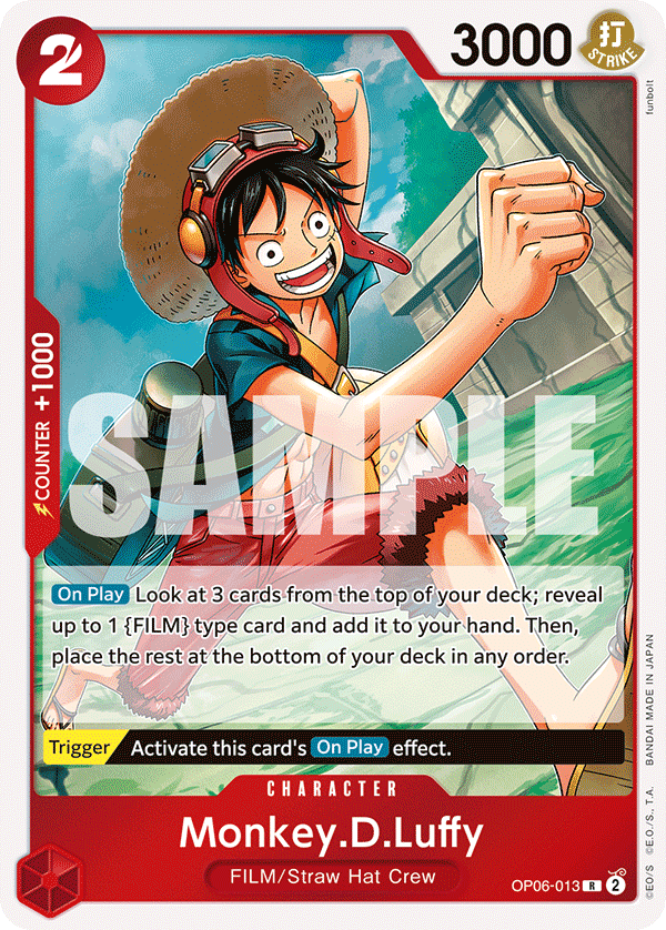 OP06-013, R, Monkey.D.Luffy