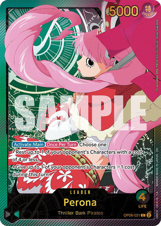 OP06-021, L, Perona (EB02 Alternate Art)