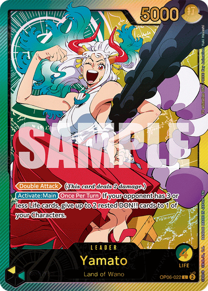 OP06-022, L, Yamato (EB02 Alternate Art)