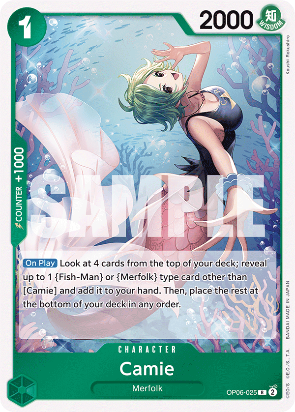 OP06-025, R, Camie