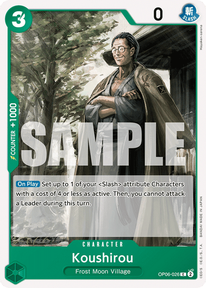 OP06-026, C, Koushirou