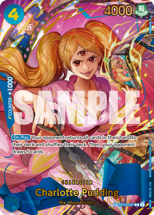 OP06-047, R, Charlotte Pudding (PRB02 Special Rare)