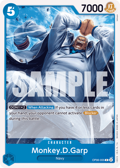 OP06-055, C, Monkey.D.Garp