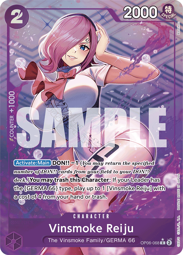 OP06-068, C, Vinsmoke Reiju (Reprint) (Alternate Art) – Kai