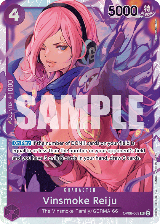 OP06-069, SR, Vinsmoke Reiju