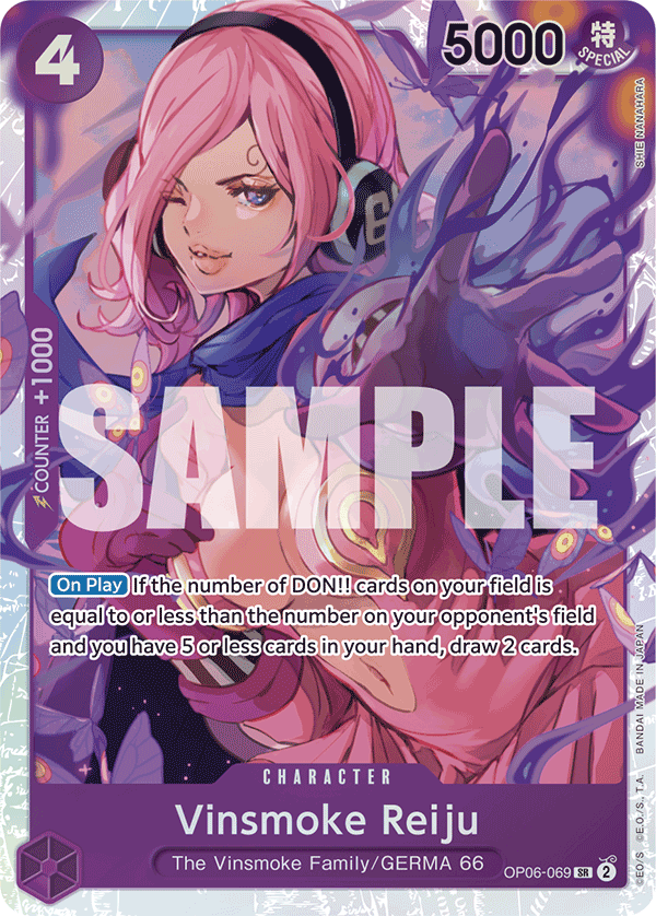 OP06-069, SR, Vinsmoke Reiju (Reprint)