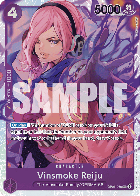 OP06-069, SR, Vinsmoke Reiju (Reprint)