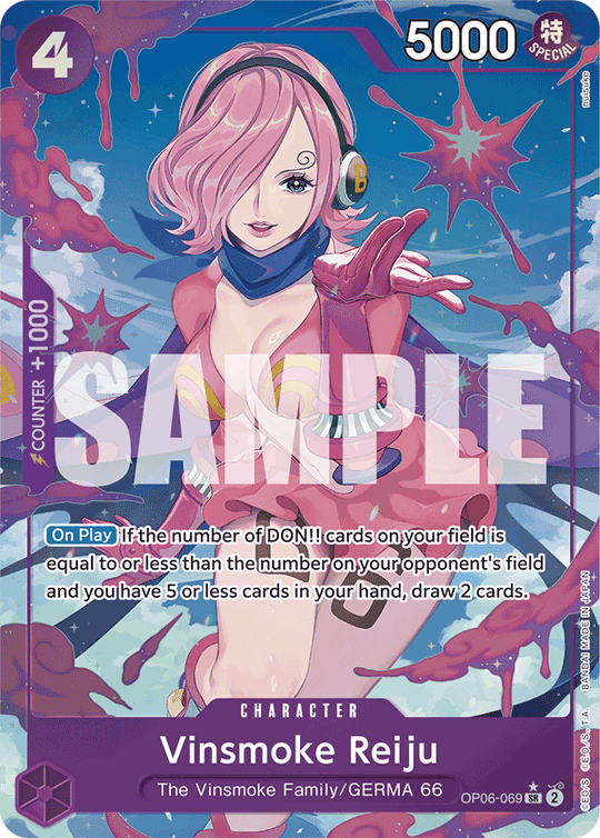 OP06-069, SR, Vinsmoke Reiju (Reprint) (Alternate Art)