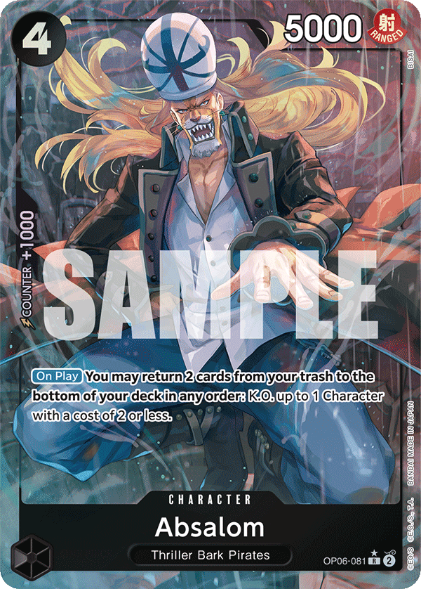 OP06-081, R, Absalom (Alternate Art)