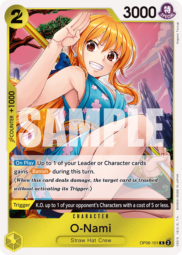 OP06-101, R, O-Nami