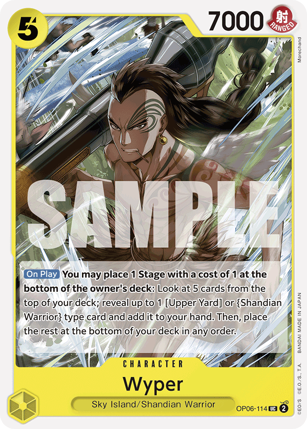 OP06-114, UC, Wyper (Reprint)