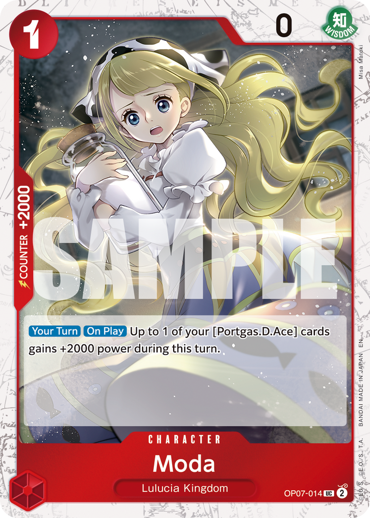 OP07-014, UC, Moda (PRB02 Foil)