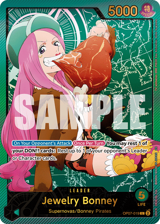 OP07-019, L, Jewelry Bonney (EB02 Alternate Art)