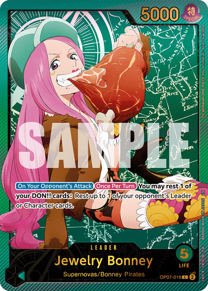 OP07-019, L, Jewelry Bonney (EB02 Alternate Art)