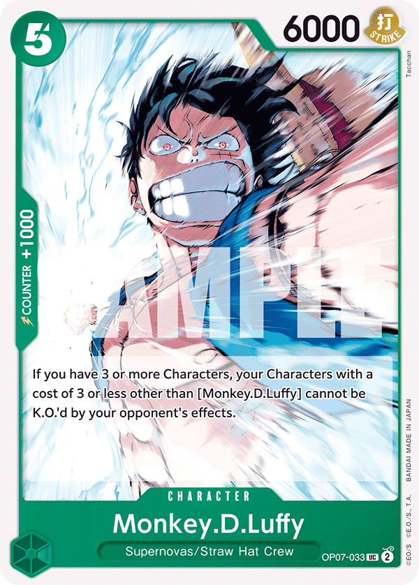 OP07-033, UC, Monkey.D.Luffy