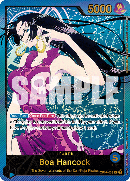 OP07-038, L, Boa Hancock (EB02 Alternate Art)
