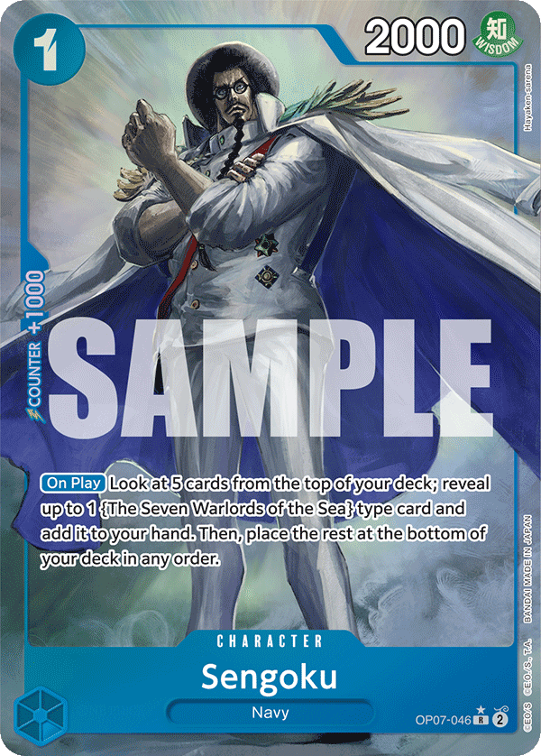 OP07-046, R, Sengoku (Alternate Art)