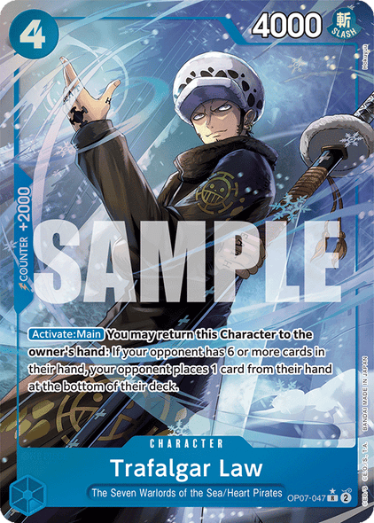 OP07-047, R, Trafalgar Law (Alternate Art)