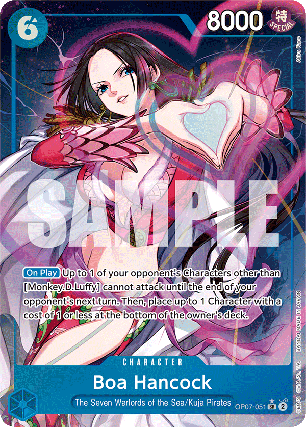 OP07-051, SR, Boa Hancock (Alternate Art)