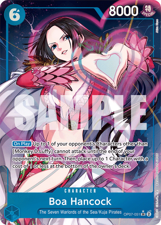 OP07-051, SR, Boa Hancock (Alternate Art)