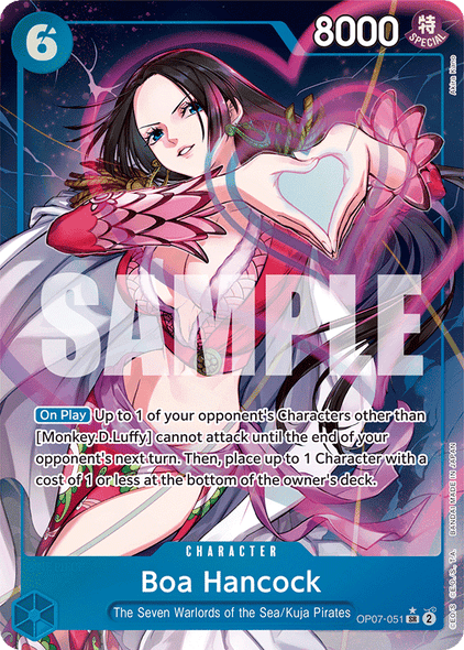 OP07-051, SR, Boa Hancock (Alternate Art)
