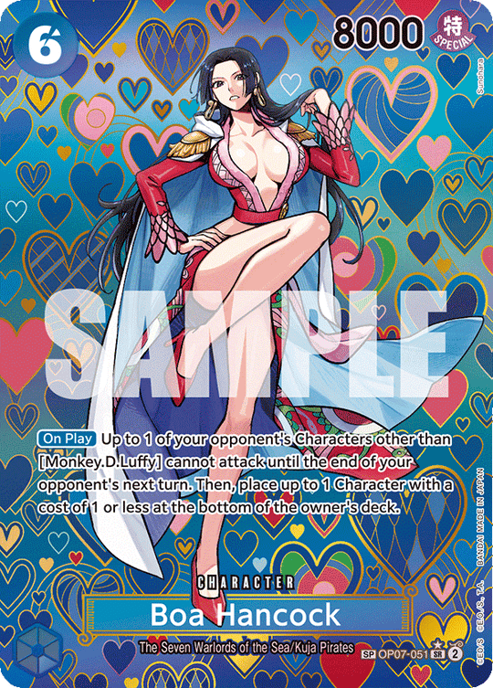OP07-051, SR, Boa Hancock (OP09 Special Rare)