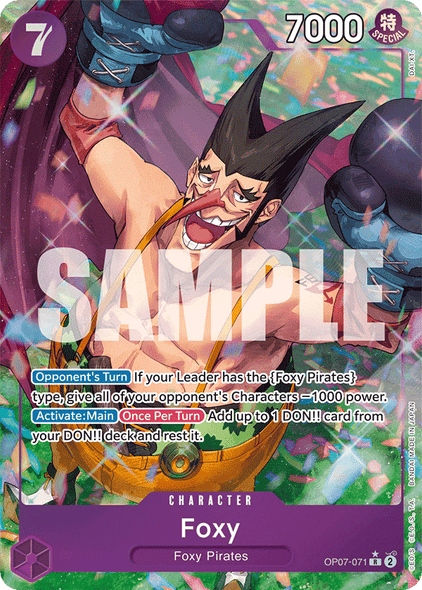 OP07-071, R, Foxy (Alternate Art)