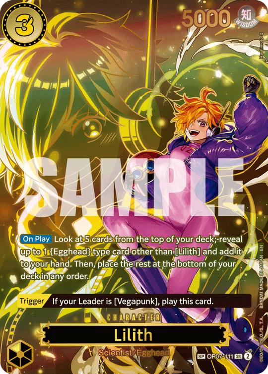 OP07-111, SR, Lilith (OP13 Special Rare)