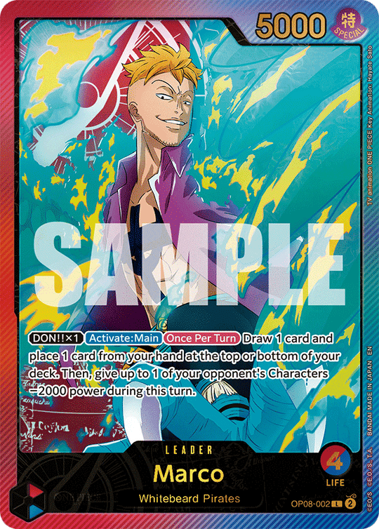 OP08-002, L, Marco (EB02 Alternate Art)