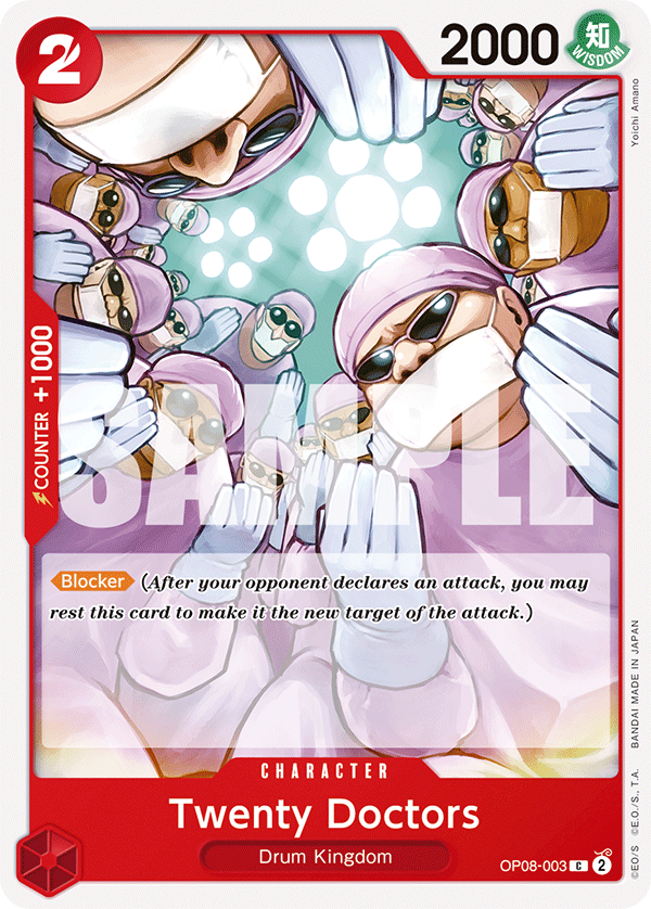 OP08-003, C, Twenty Doctors