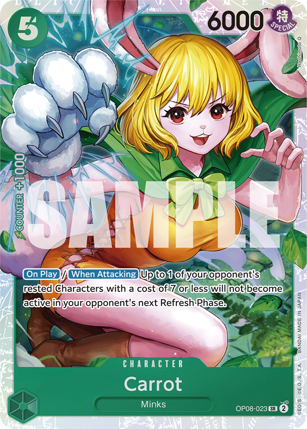 OP08-023, SR, Carrot