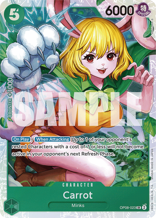 OP08-023, SR, Carrot
