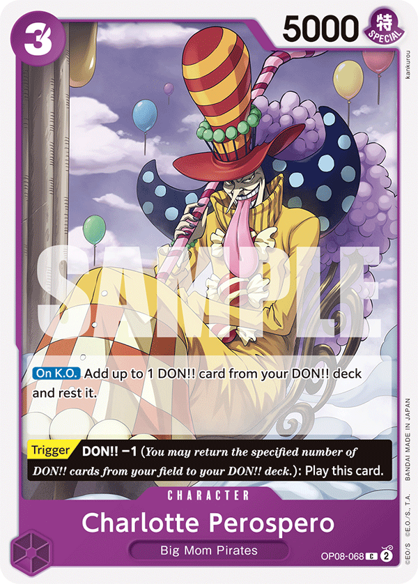 OP08-068, C, Charlotte Perospero