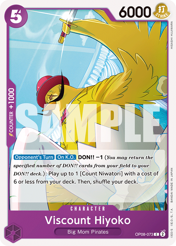 OP08-073, C, Viscount Hiyoko