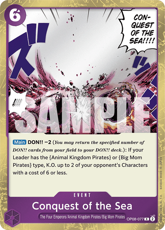 OP08-077, R, Conquest of the Sea