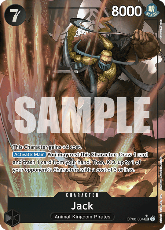 OP08-084, SR, Jack (Alternate Art)