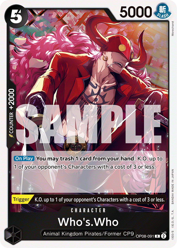 OP08-091, R, Who's.Who