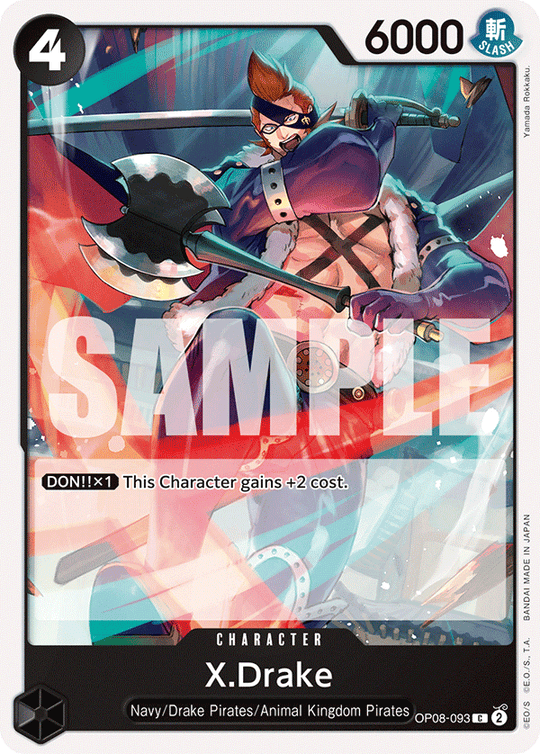 OP08-093, C, X.Drake