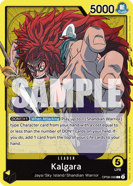 OP08-098, L, Kalgara