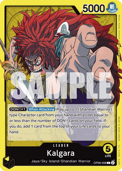 OP08-098, L, Kalgara