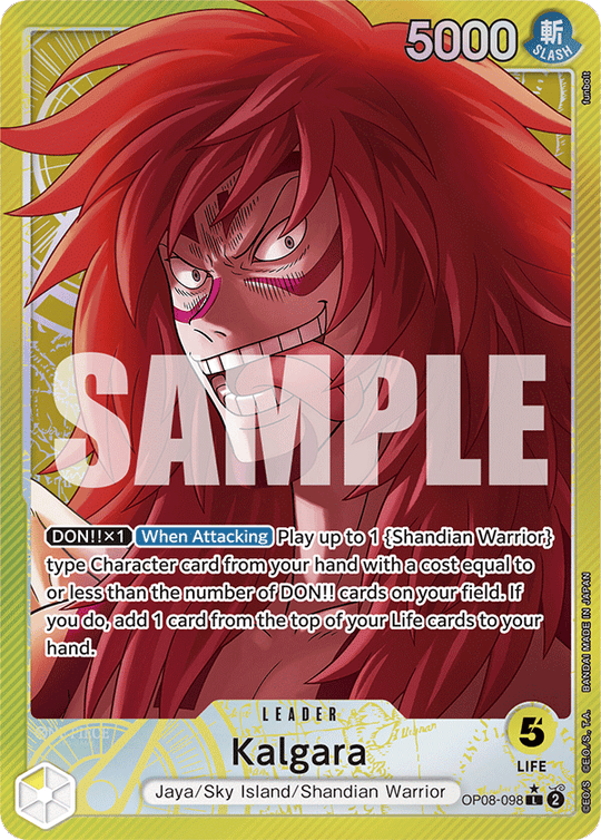 OP08-098, L, Kalgara (Alternate Art)