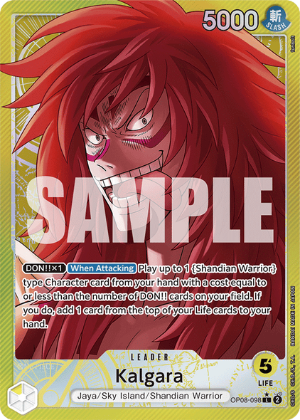 OP08-098, L, Kalgara (Alternate Art)