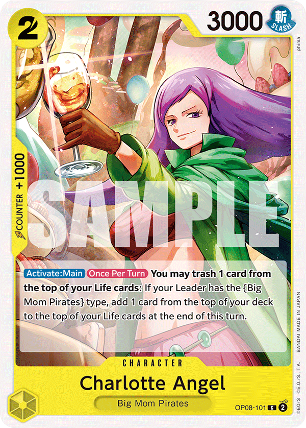 OP08-101, C, Charlotte Angel
