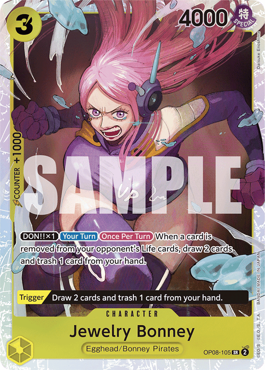 OP08-105, SR, Jewelry Bonney