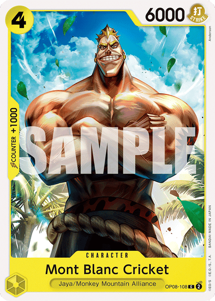 OP08-108, C, Mont Blanc Cricket