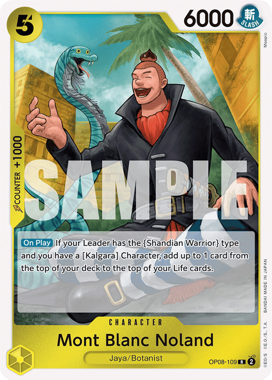 OP08-109, R, Mont Blanc Noland