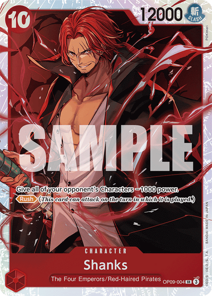 OP09-004, SR, Shanks