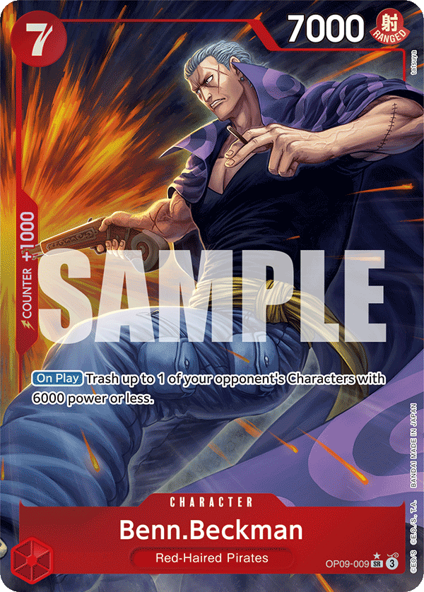 OP09-009, SR, Benn.Beckman (Alternate Art)